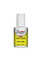 SuperNail ProGel Busy Bee gel polish in 14ml size with two tone printed label and product information