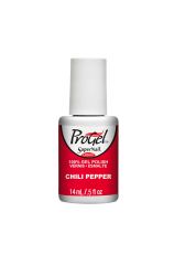Bottle of SuperNail ProGel Savannah Sunset in 0.5-ounce size with printed product details and graphics