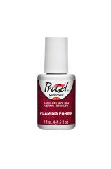Front view of  SuperNail ProGel Flaming Poker variant with two tone packaging and product labeled text