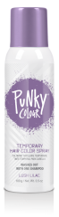 A 3.5 ounce spray container of Punky Colour Temporary Hair Color Spray Lush Lilac facing forward 