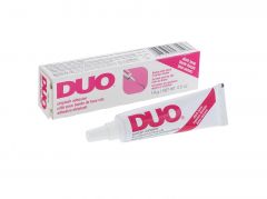 Ardell DUO Striplash Adhesive - Dark box and tube container laid horizontally side by side