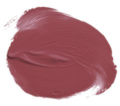 Sample semi circular lipstick splash of Ardell Matte Whipped Lipstick in Private Madam Mauvey Purple shade