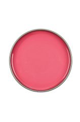 Top view of an open can of Satin Smooth Wild Cherry Hard Wax with Vitamin E showing its glossy red color