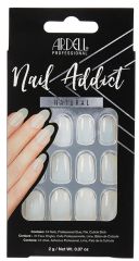 wide frontage look of Ardell Nail Addict Premium Artificial Nail in Natural Oval variant with a wall hook ready packaging