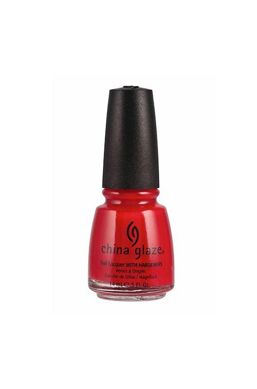 China Glaze China Glaze Lacquer, Italian Red 0.5 fl oz Live In Color With Over 300 Nail Colors