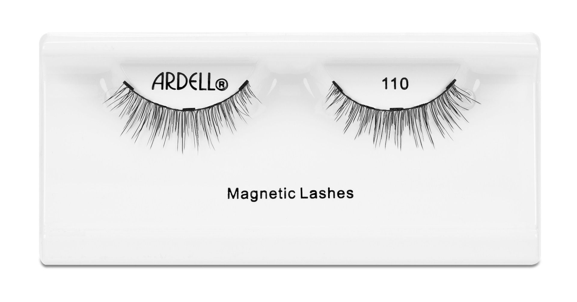 Set of Ardell, Magnetic Lash Singles, Lash 110 in inner packaging labelled with 
