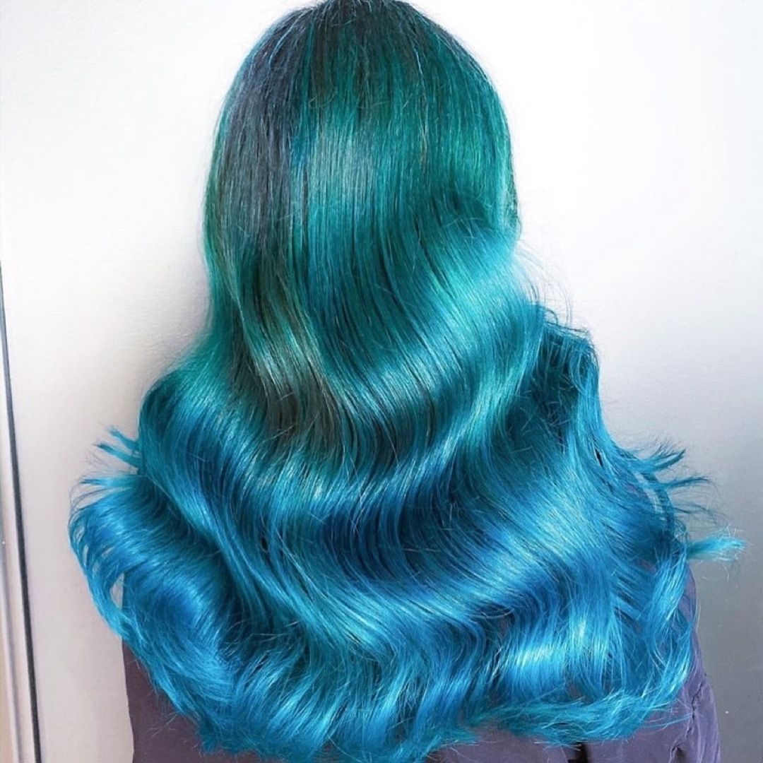 Punky Colour Punky Colour Semi Permanent Conditioning Hair Color Lagoon Blue 3 5 Fl Oz