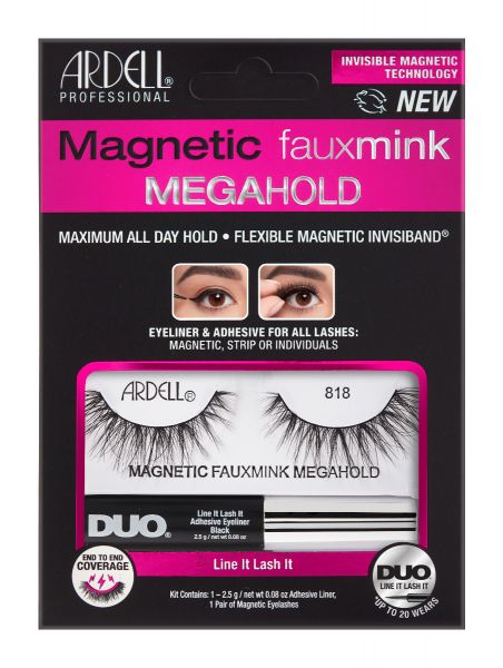 Ardell Magnetic Fauxmink Megahold Liner & Lash 818