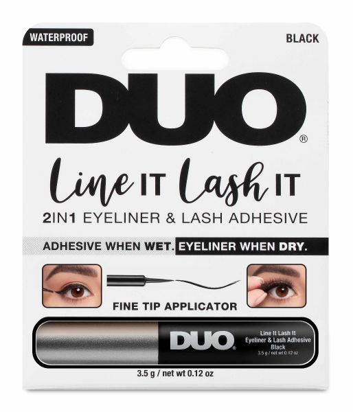 Lash It, and Line Lash Adhesive, Black It 2-in-1 Ardell Ardell DUO Eyeliner