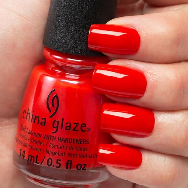 China Glaze Glaze Nail Lacquer, Flame-boyant 0.5 fl oz Live In Color With Over 300 Nail Colors