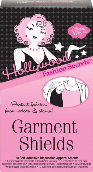 Hollywood Fashion Secrets HFS, Garment Shields, 10 Count The Original Fashion  Tape Solution