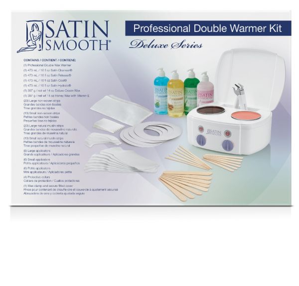 Satin Smooth Wax Sticks Soft and Hard Waxes, Warmers & PRO Wax kits