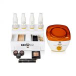 Brow Bar With Honee Warmer Set: Honee Wax Warmer, Care Products, &  Brow Contouring & Grooming Tools by GiGi & Ardell