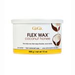 Front view of GiGi Flex Wax Coconut Honee 13 ounce can 