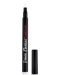Uncapped Ardell Fame Chaser Liquid Eyeliner Timeless White standing upright side by side with its cap