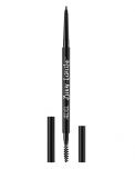 Ardell Brow-lebrity Micro Brow Pencil Dark Brown featuring spoolie brush and pencil with cap at either side