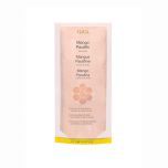 Front view of GiGi Mango & Shea Paraffin Wax 16 ounce pack with product name in English, French, & Spanish