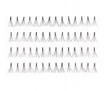 56 Ardell Duralash Flare - Short false lashes arranged in 4 rows of 14 individual lash clusters 