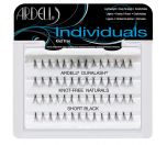 Front view of  an Ardell Duralash Natural - Short false lashes set in retail wall hook packaging