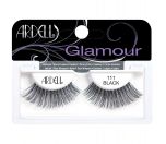 Front view of an Ardell Natural 111 faux lashes set in complete retail wall hook packaging