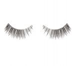 Pair of Ardell Edgy Lash 406 false lashes side by side featuring clustered lash fibers