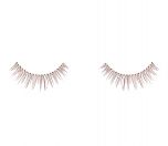 Pair of Ardell Natural 110 Wine false lashes side by side featuring clustered lash fibers