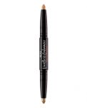 Ardell Complete Brow highlighter opened to show its two tips in Bare and Champagne colors