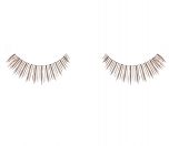 Set of Ardell Natural 124 Brown false lashes side by side featuring clustered lash fibers