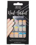 Ardell, Nail Addict Premium Artificial Nail Set, Rainbow French Tips