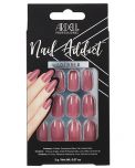 A frontage look of Ardell Nail Addict Premium Artificial Nail Set in Sweet Pink variant in a wall hook ready packaging
