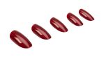 A set of Ardell, Nail Addict Premium Artificial Nail Set, Sip of Wine color variant isolated in white color background