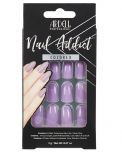 A frontage look of Ardell Nail Addict Premium in  Lovely Lavander color l in a wall hook ready packaging