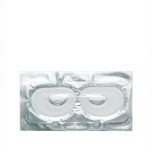 Front view of Satin Smooth Collagen Eye Lift Mask set in sterile foil packaging