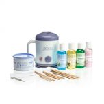 Select-A-Temp Starter Kit featuring wax warmer, body wax, 4 bottles of after wax products, applicators, & waxing strips
