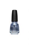 Capped  0.5-once China Glaze - Slay your line, nail lacquer bottle with black cover lid