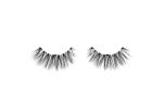A single pair of Ardell Magnetic 3D Faux Mink Lash 858 with a crisscrossing and a feathery effect.