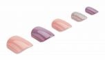 Ardell Nail Addict Premium Nail Set, Pastel Pink and Purple artificial nails