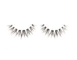 A floating Ardell Textureyes 583 upper faux lashes lay side by side with round shape and longer lashes