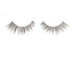 A floating Ardell Textureyes 584 upper false lashes lay side by side isolated in a white color background