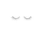 Ardell Eco Lashes 454 with light volume & length, short shape isolated in white color background