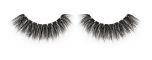 Pair of Ardell Mega Volume 258 upper false lashes side by side showing its dark color & round shape profile