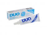 Ardell Duo Clear Lash Adhesive box and tube container laid horizontally side by side