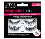 Front view of full Ardell Magnetic Accents 003 faux lashes set in complete retail wall hook packaging