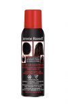 3.5 ounce spray can of Jerome Russell Spray On Hair Color Thickener Silver Gray with illustrations of before & after results