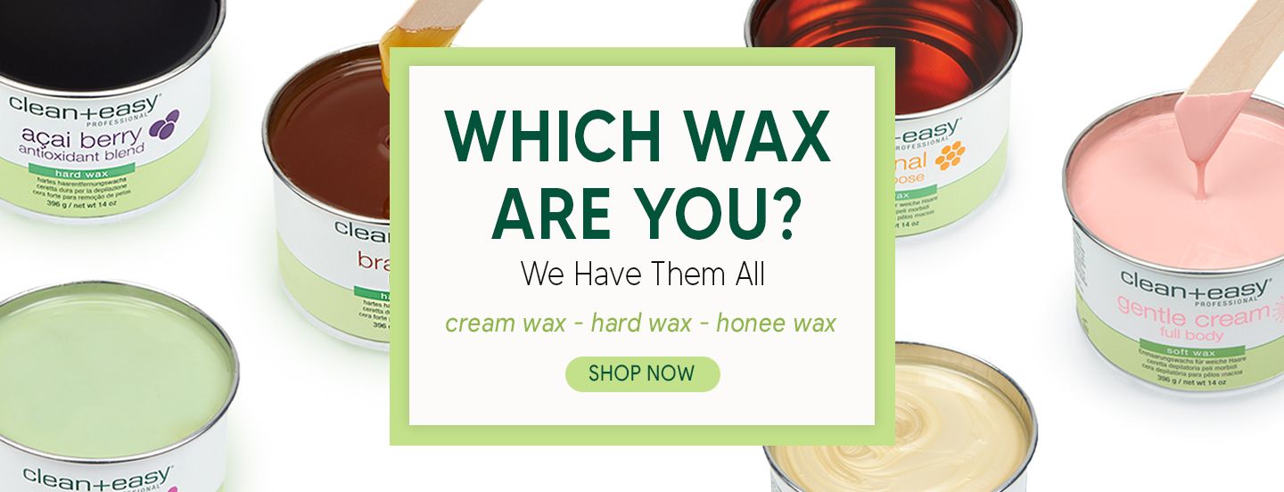 Clean and Easy Which Wax Are You Banner