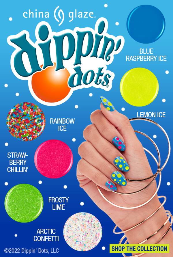 China Glaze Dippin' Dots Collection