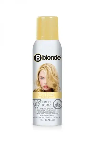 Punky Colour B Blonde Temporary Highlight Spray - Beach Blonde Rainbow-Hued  Brightest Boldest Color Hair Dye