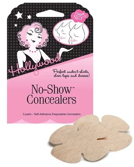 No Show Concealers 5 pairs Hollywood Fashion secret no 5 