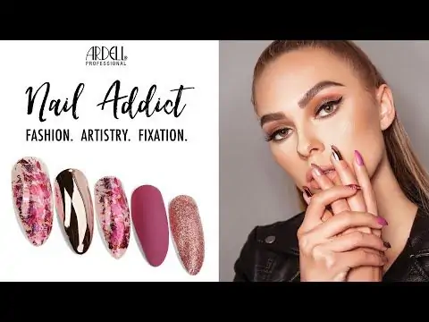 Ardell Nail Addict Premium Artificial Nail Set, Holographic Glitter