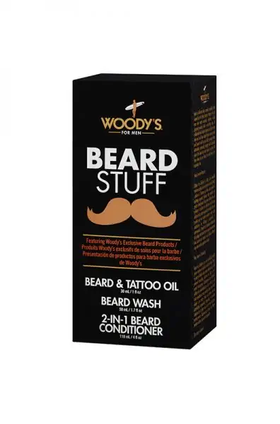 Woody's Woody's Beard Stuff Kit Shave, Beard, Hairstyling,& Aftershave  Products